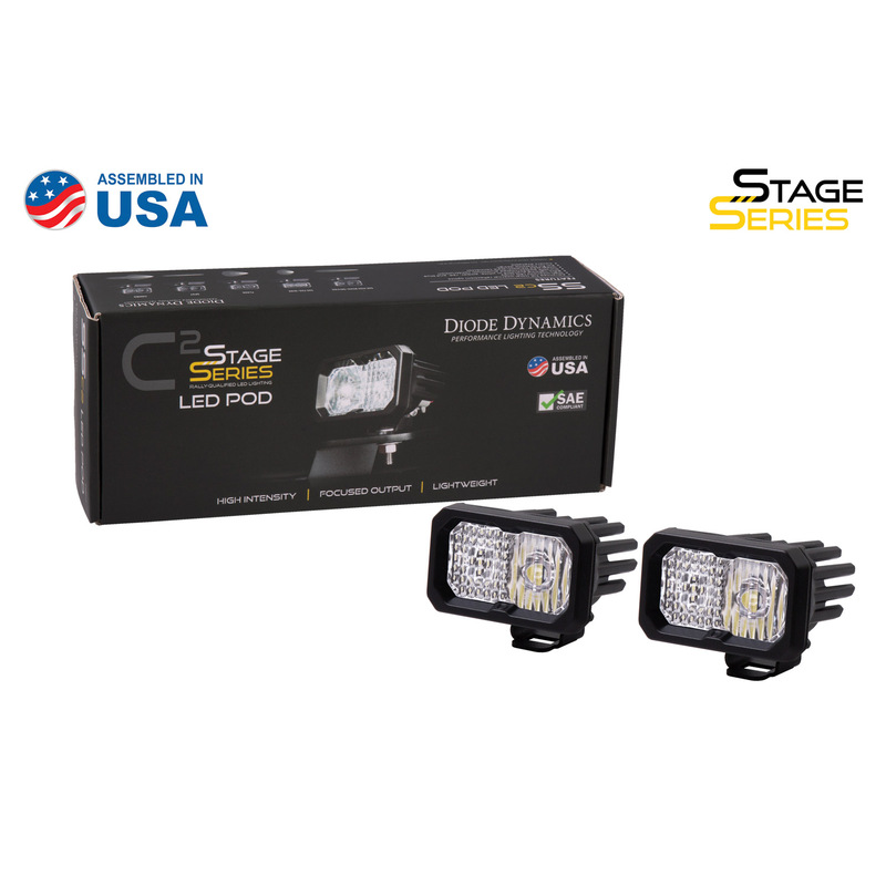  Diode Dynamics - Stage Series 2in Pro White Driving Standard ABL (pair)
